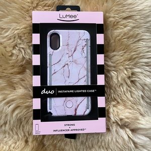 NWT LuMee Marble Duo iPhone X/Xs